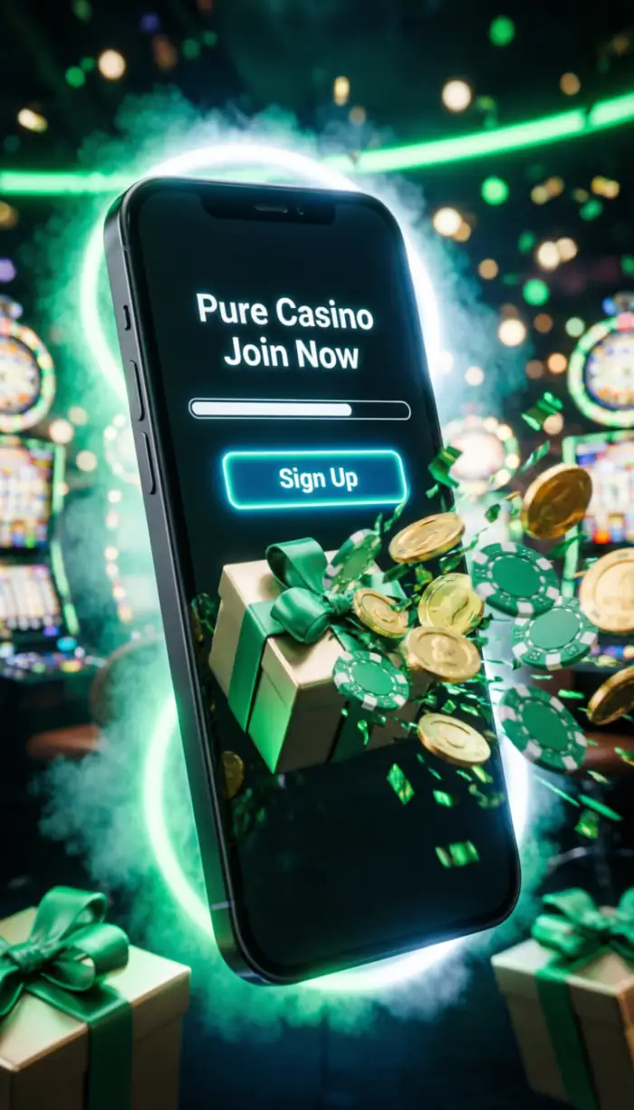 Pure Casino Register